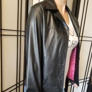 Leather jacket